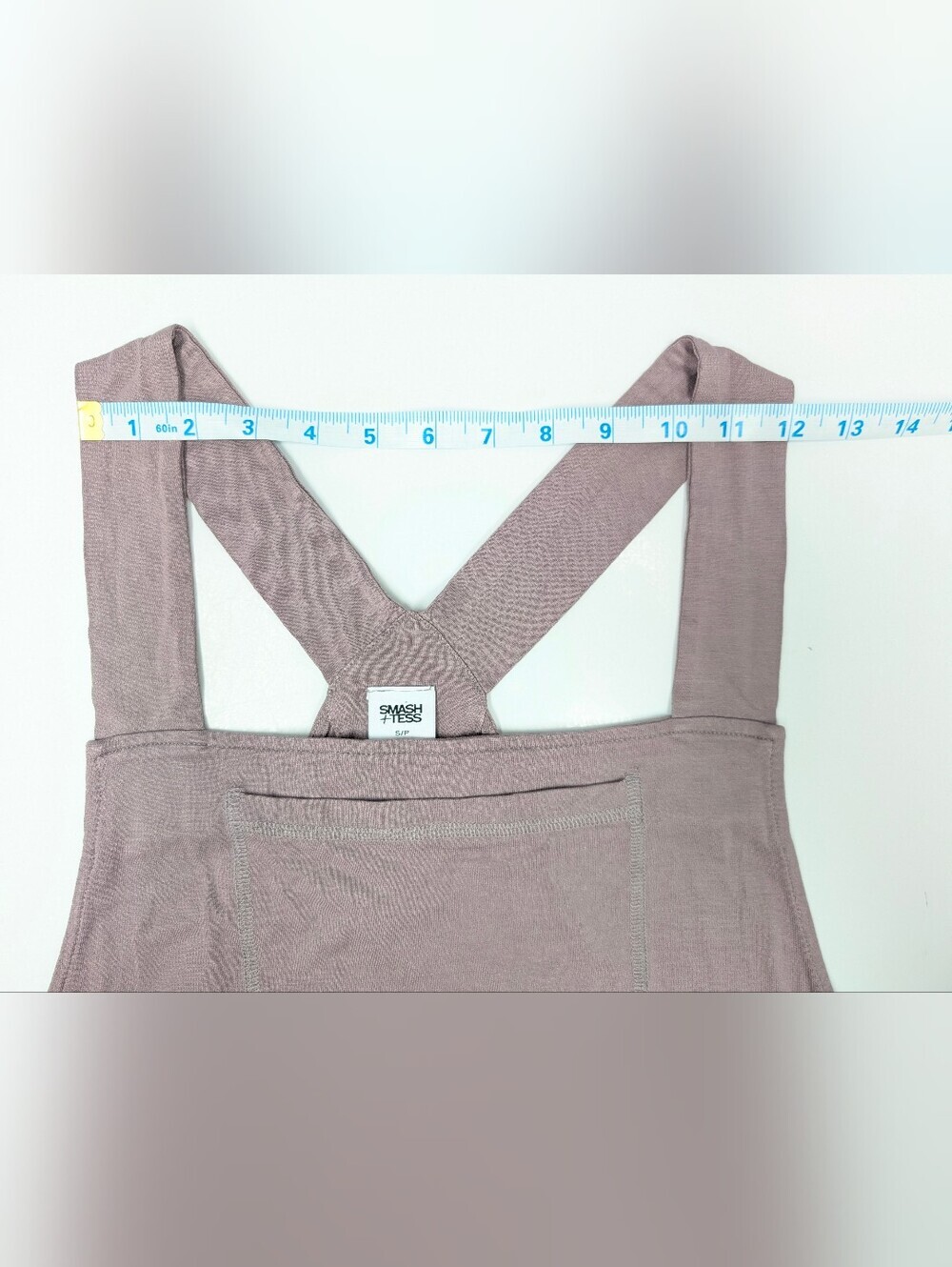 Smash + Tess Tuesday Romperalls Dusty Plum Mauve Bamboo Overalls Romper S - Picture 5 of 7